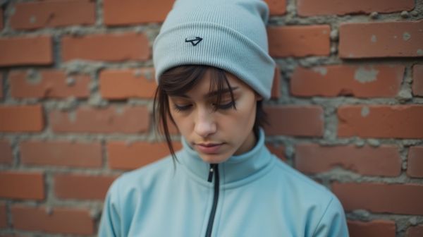 Add a touch of retro streetwear with a Y2K beanie